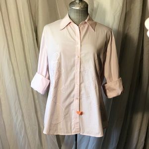 Harve Benard embroidered bottom down top. Size XL.